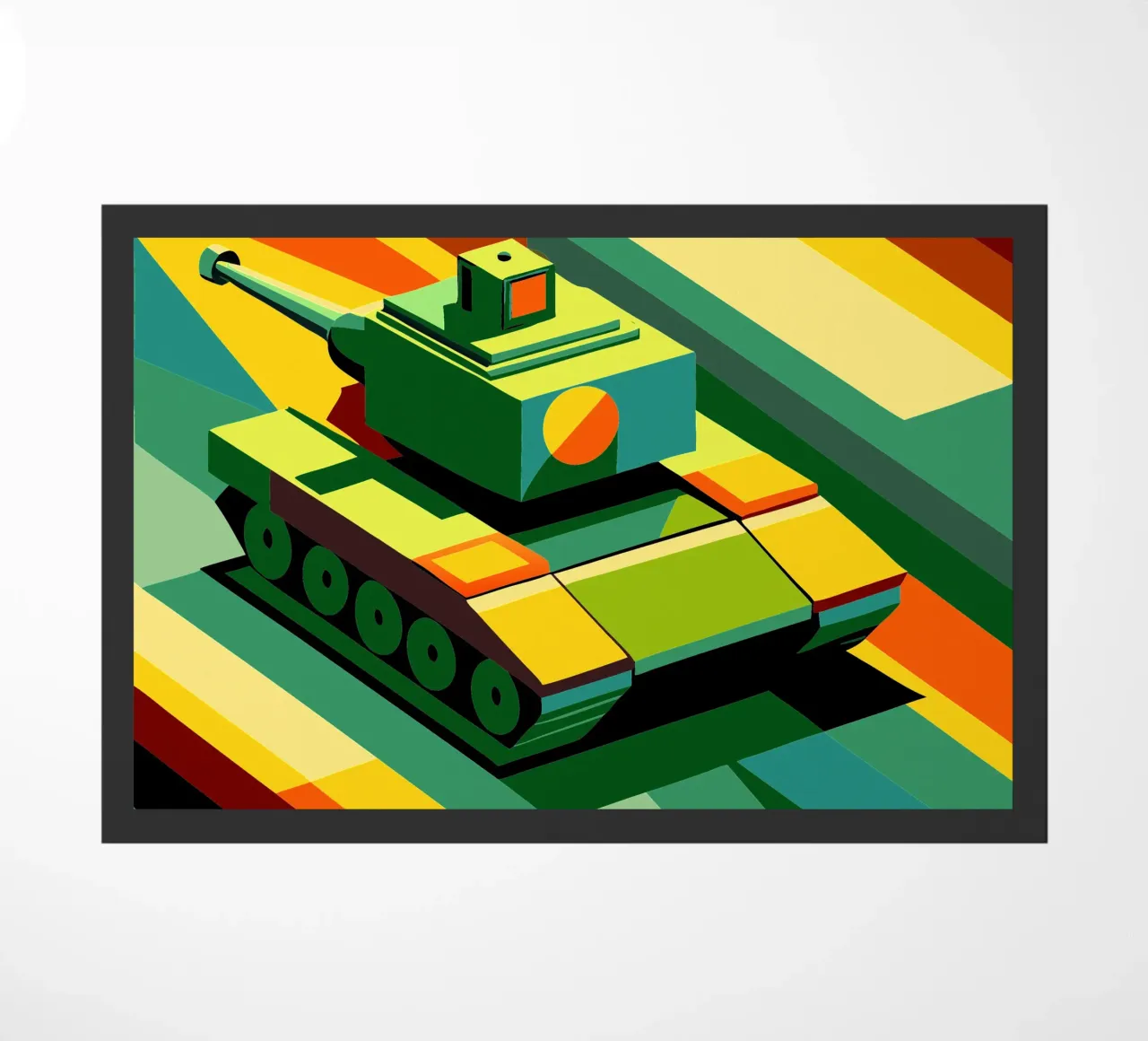 tankvector deurmat van Elfath