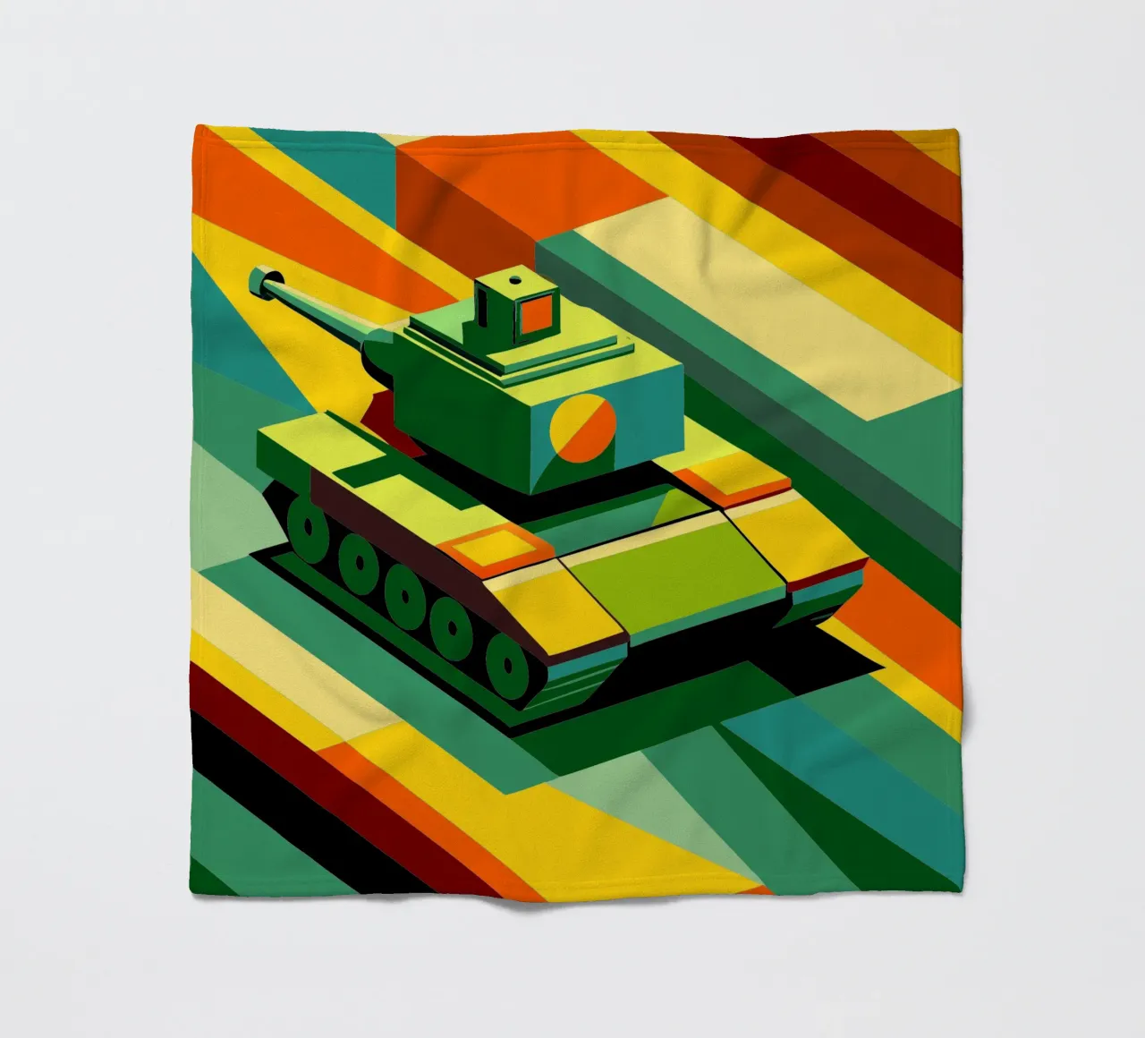 tankvector fleecedeken van Elfath