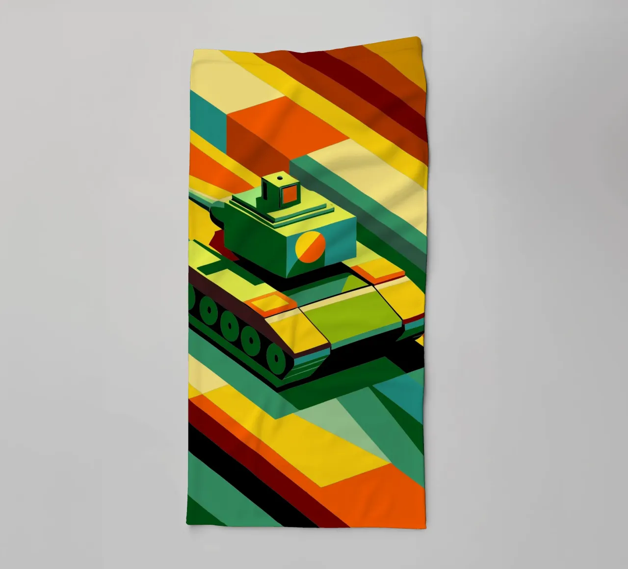 tankvector badhanddoek van Elfath