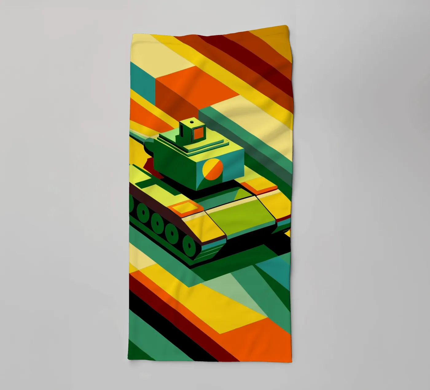 tank vector badhanddoek van Elfath