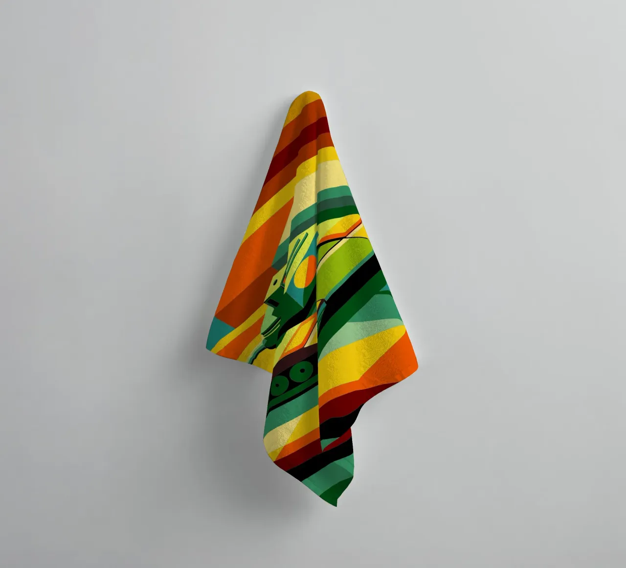 tankvector badhanddoek van Elfath