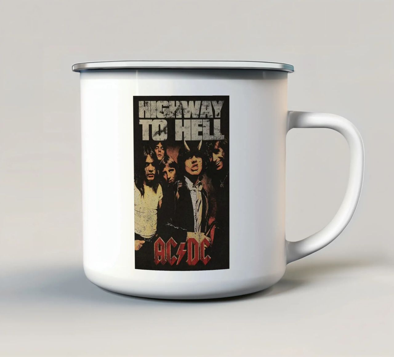 back in black legacy tazza in smalto da korve