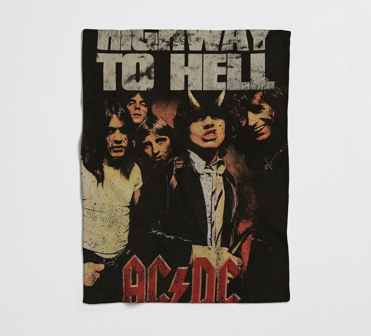 back in black legacy coperta in pile da korve