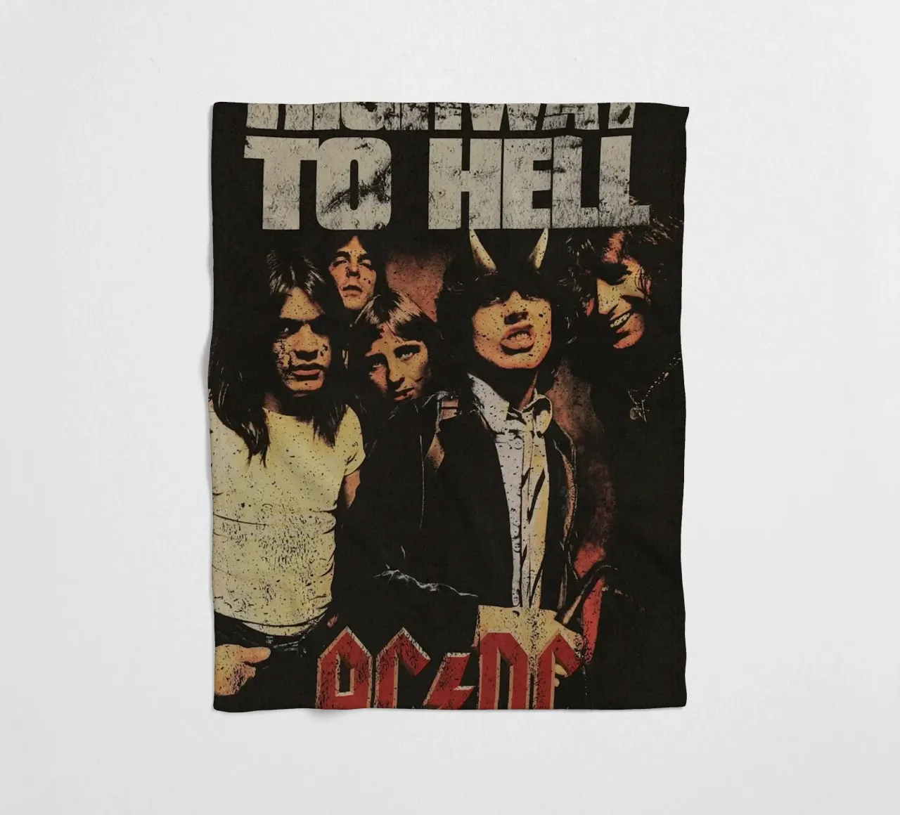 back in black legacy coperta in pile da korve