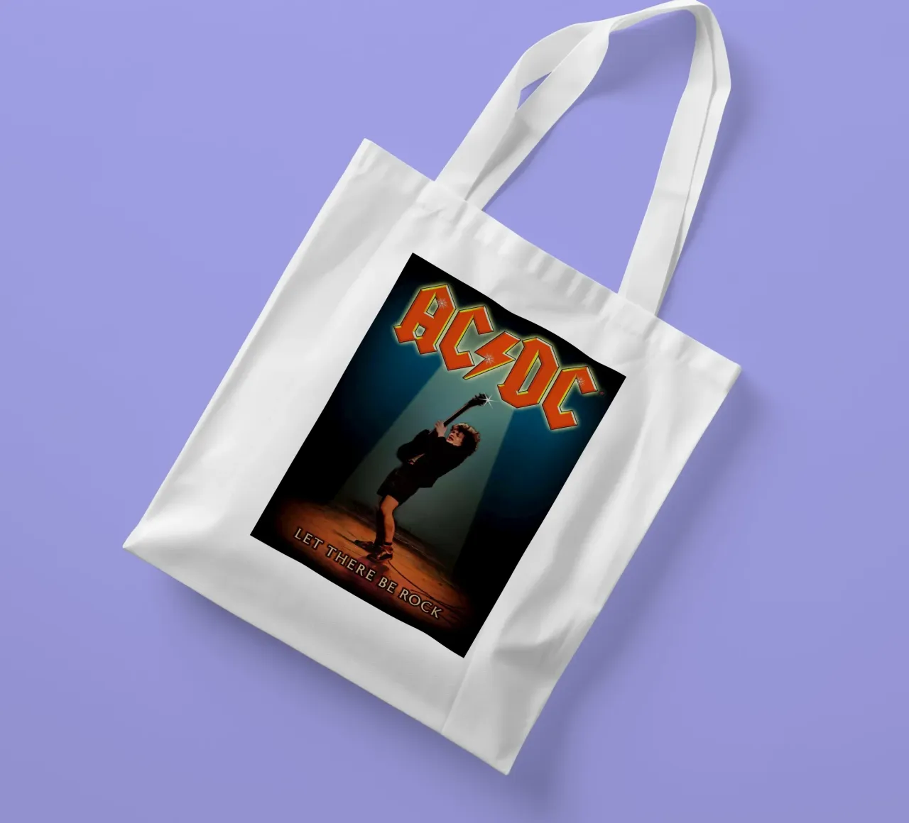 rock and roll thunder tote bag by korve