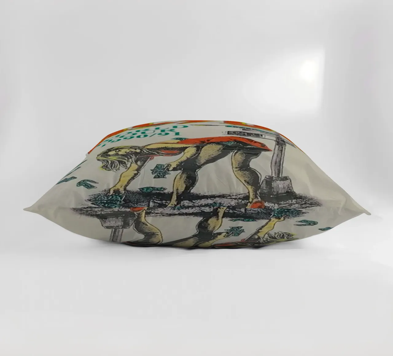 electrifying riffs of acdc decorative cushion by korve