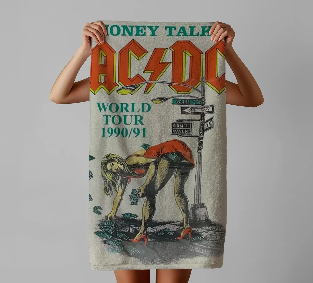 elektrisierende riffs von acdc Handtuch von korve
