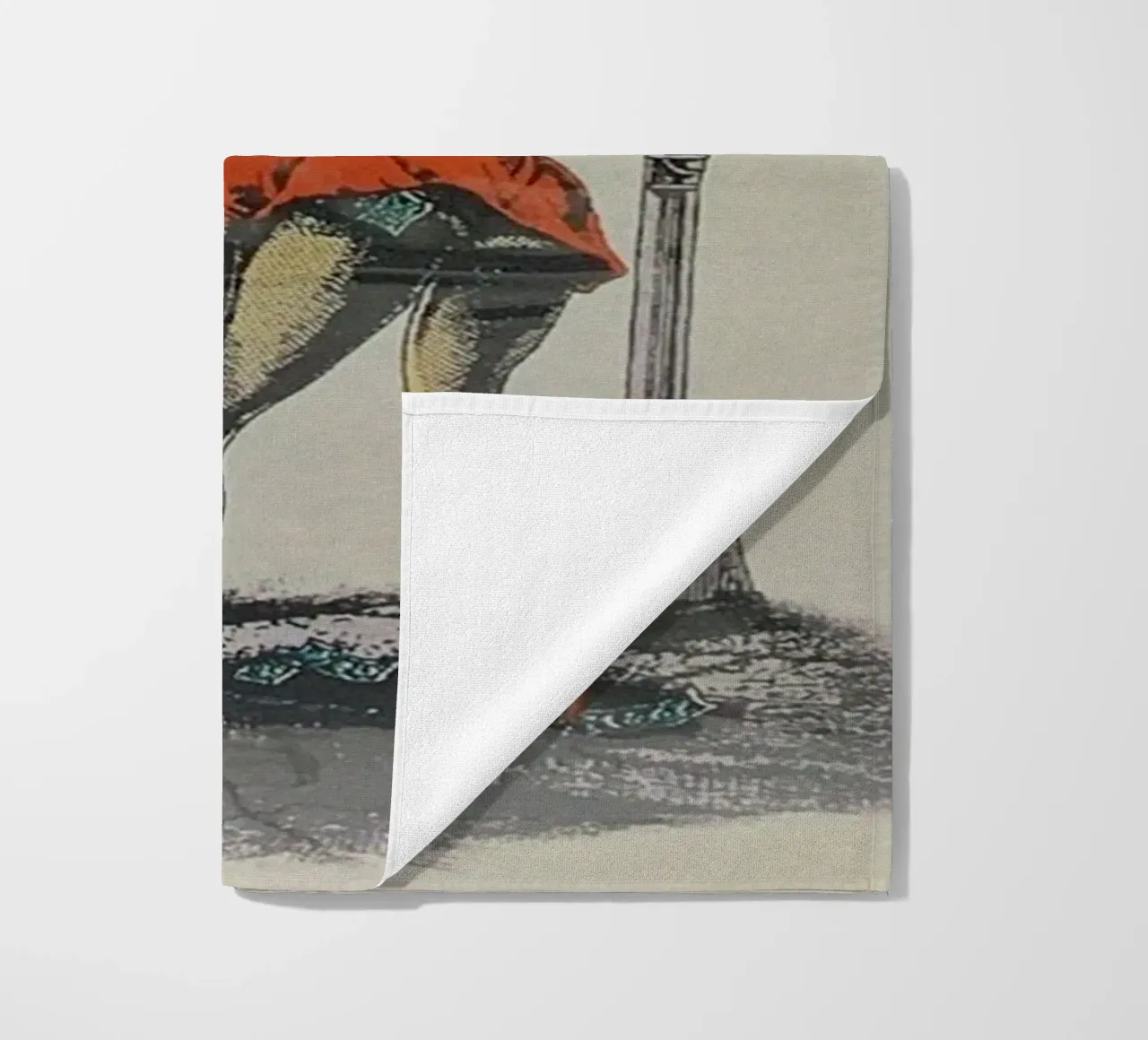 electrifying riffs of acdc beach towel by korve