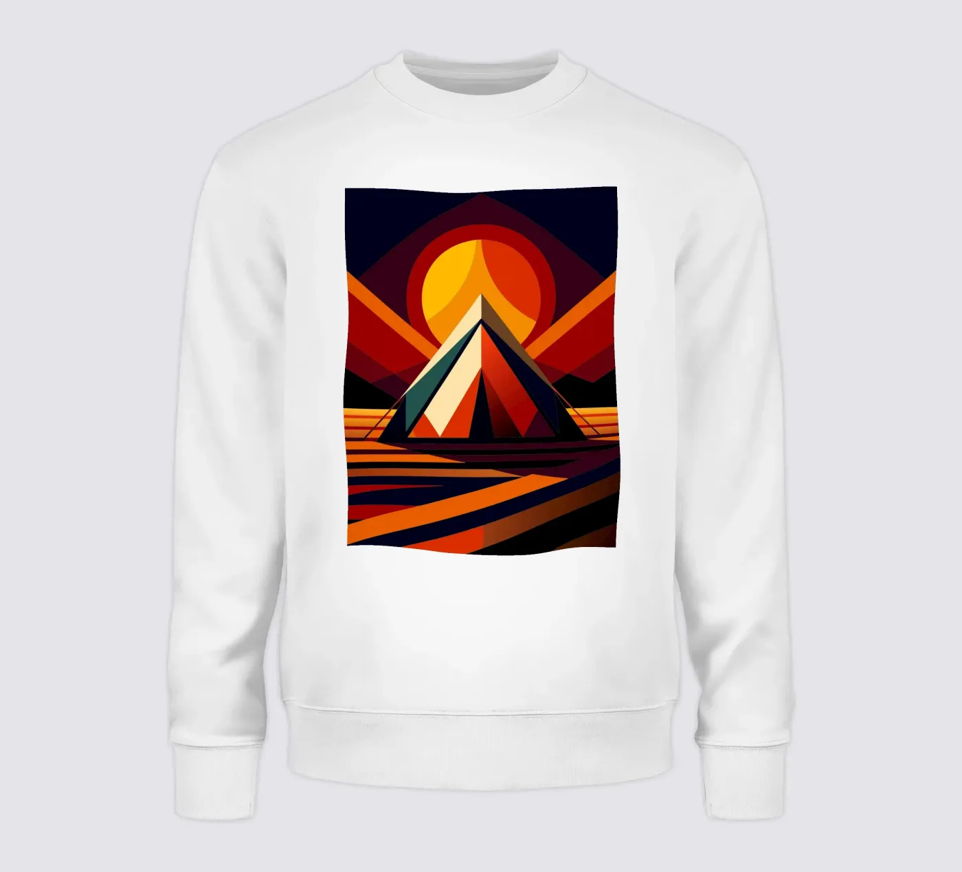 tentvector sweatshirt van Elfath