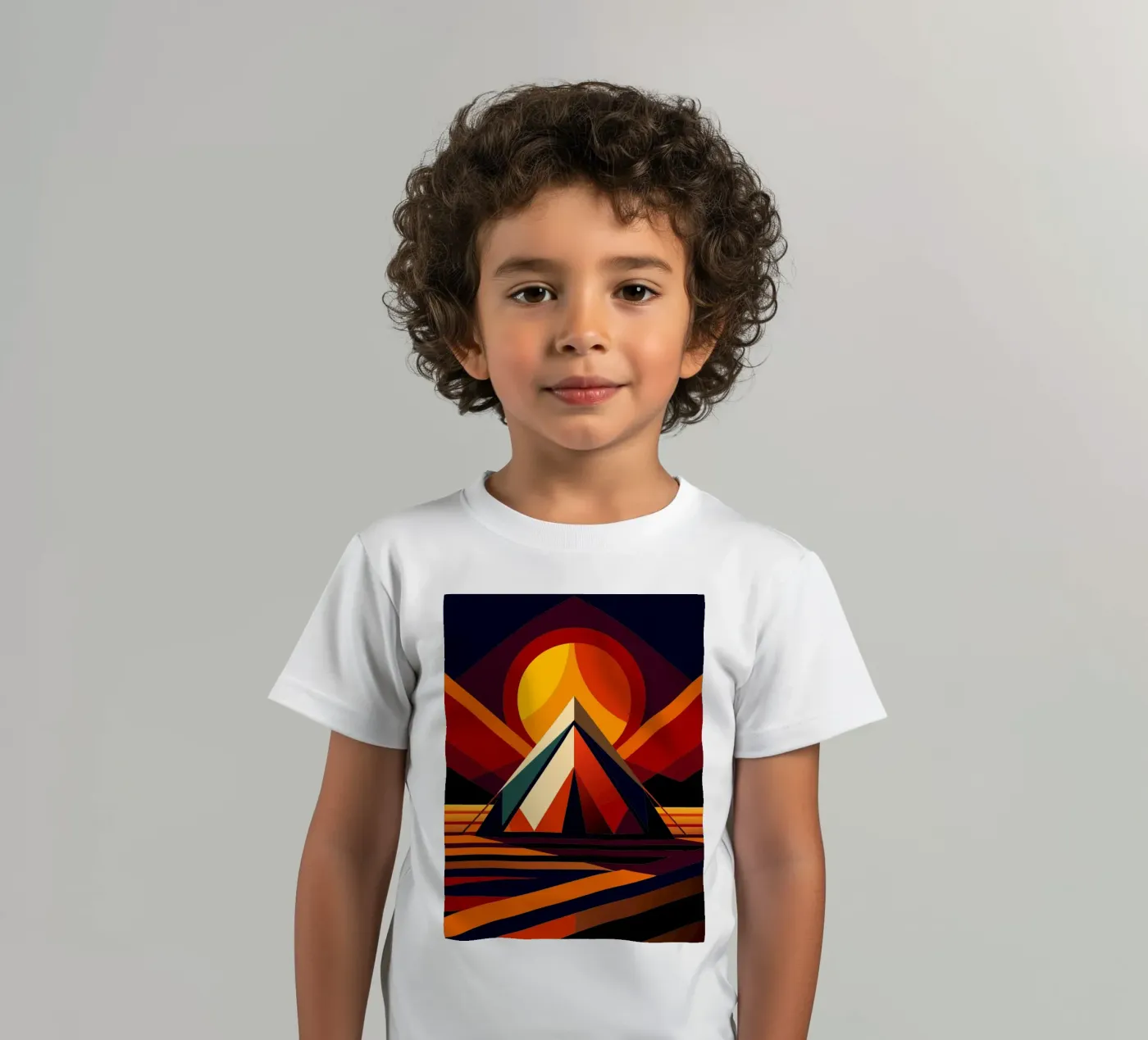 vettore tenda t-shirt bambini da Elfath