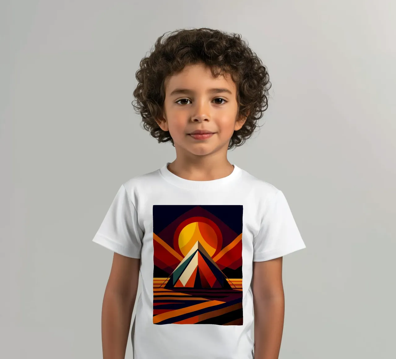 tent vector kinder t-shirt van Elfath
