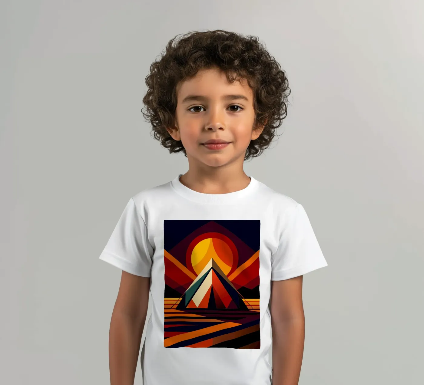 vettore tenda t-shirt bambini da Elfath