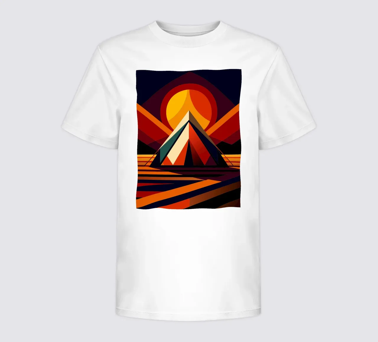 tent vector kinder t-shirt van Elfath