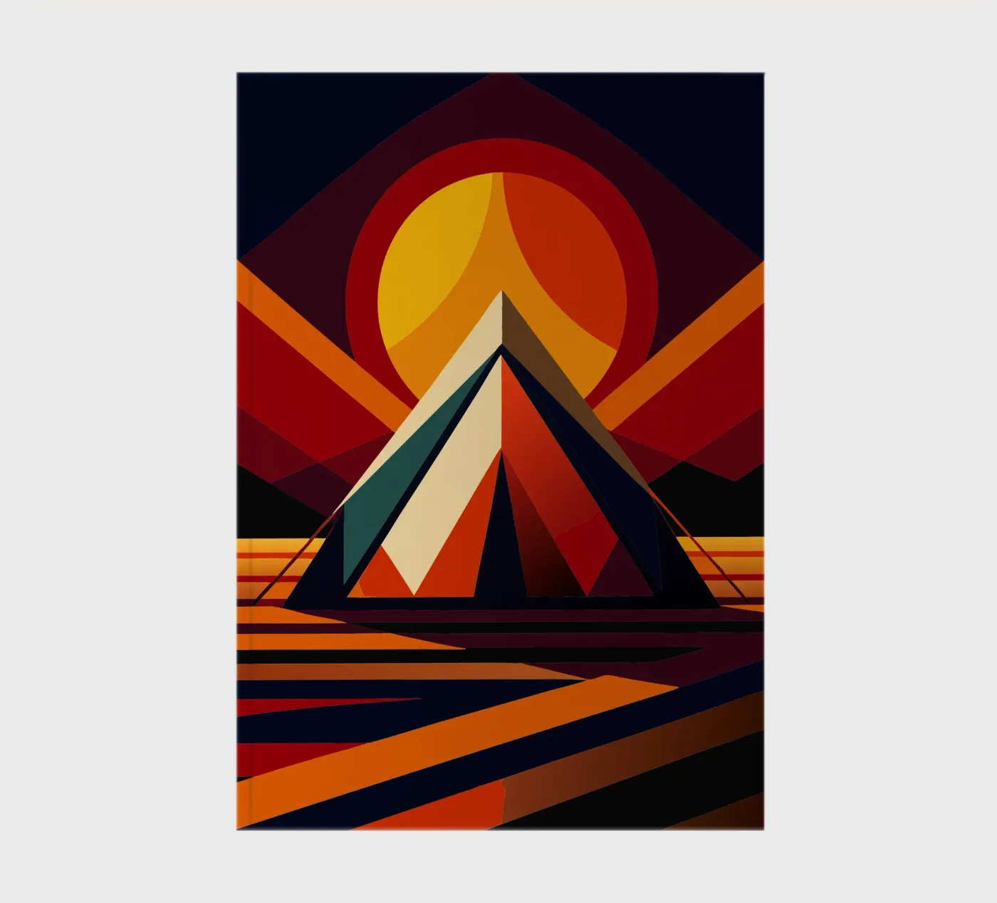 tent vector notebook by Elfath