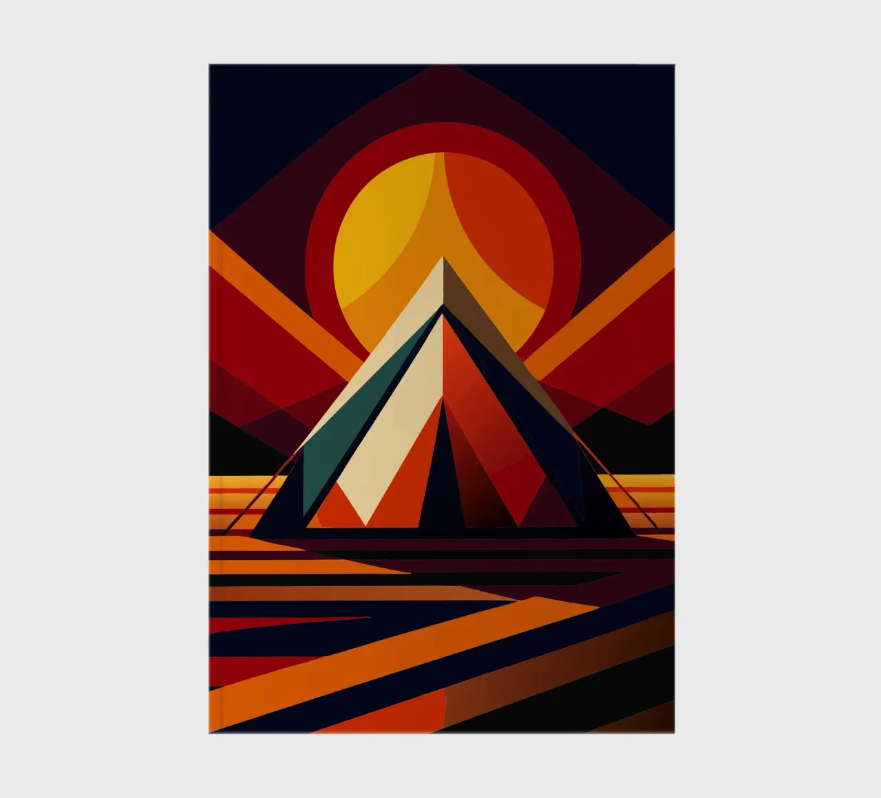 tent vector notebook by Elfath