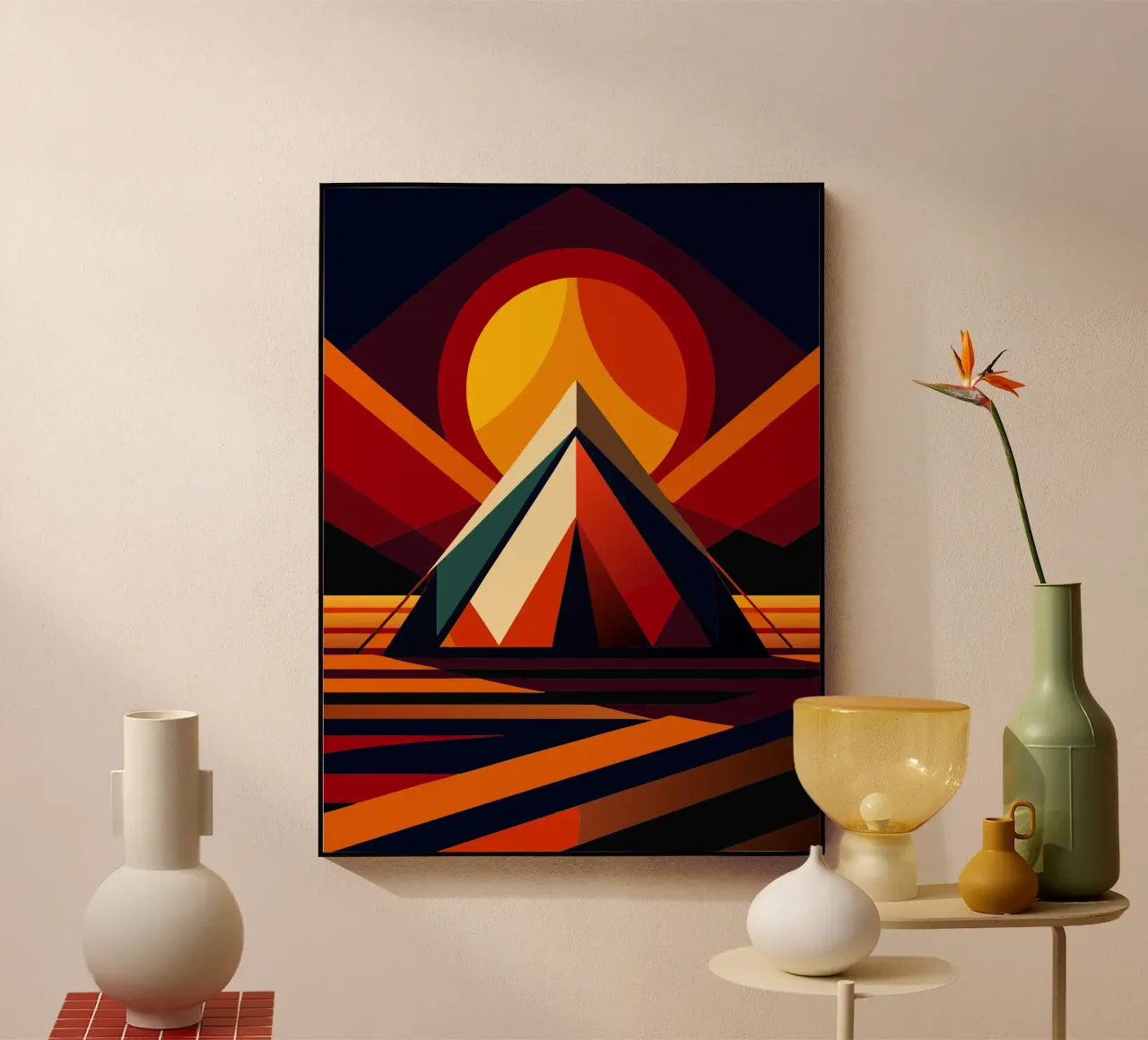 tent vector acryl van Elfath