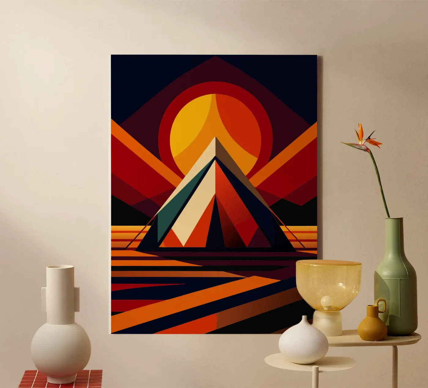 tent vector canvas van Elfath