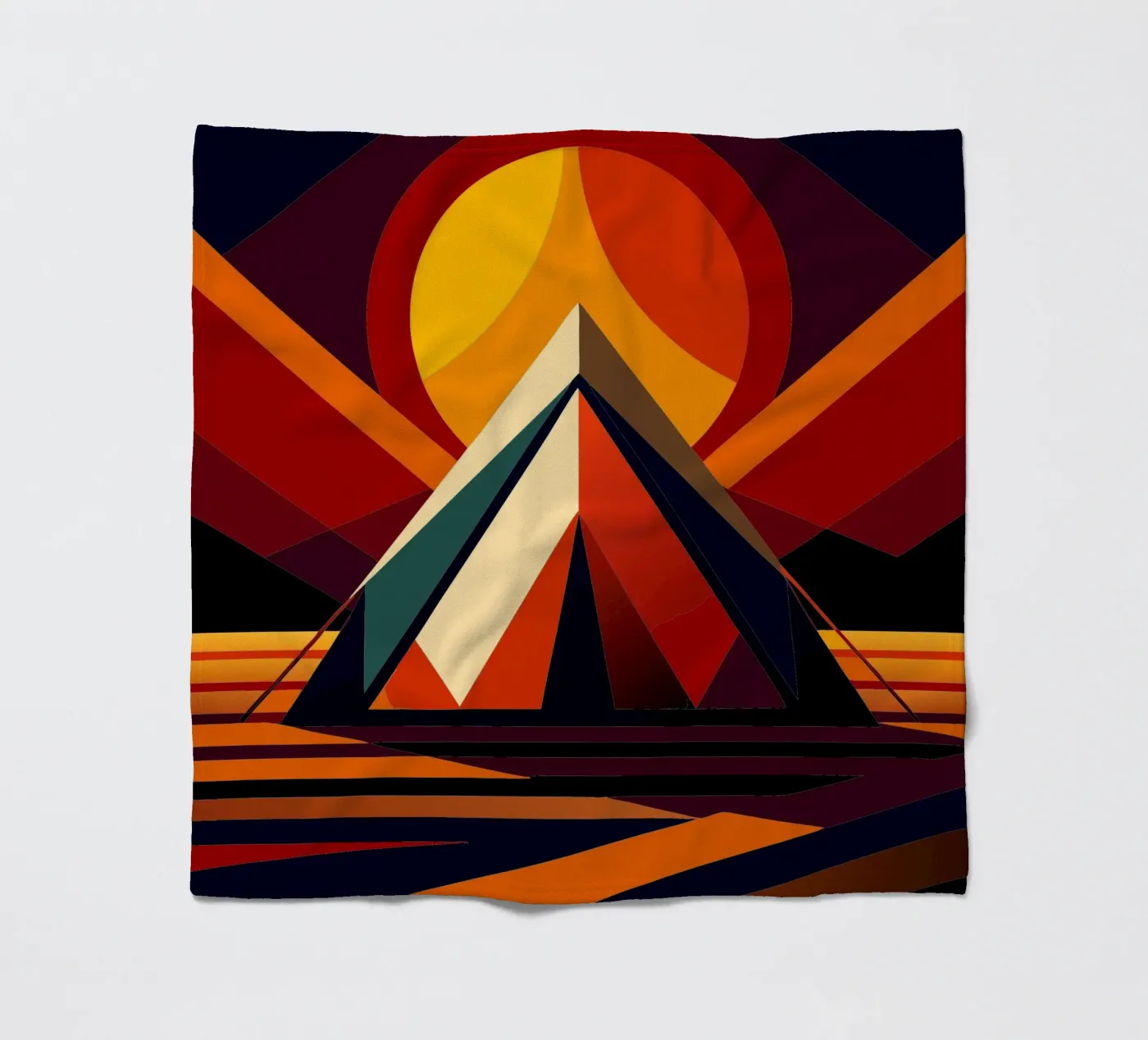 tent vector Fleecedecke von Elfath