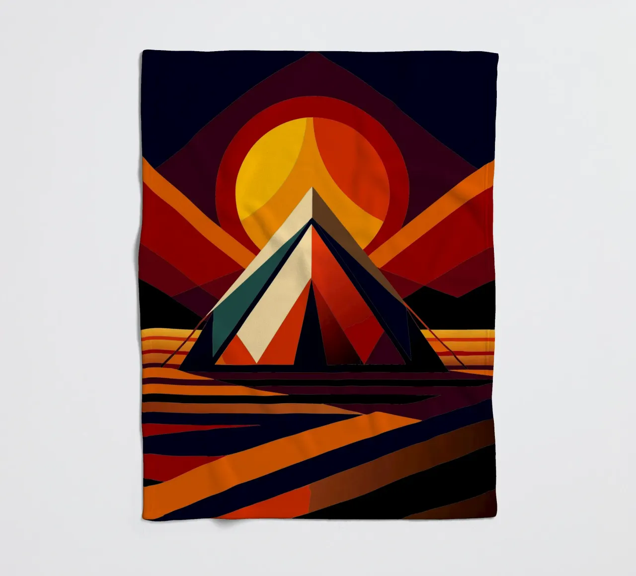 tentvector fleecedeken van Elfath