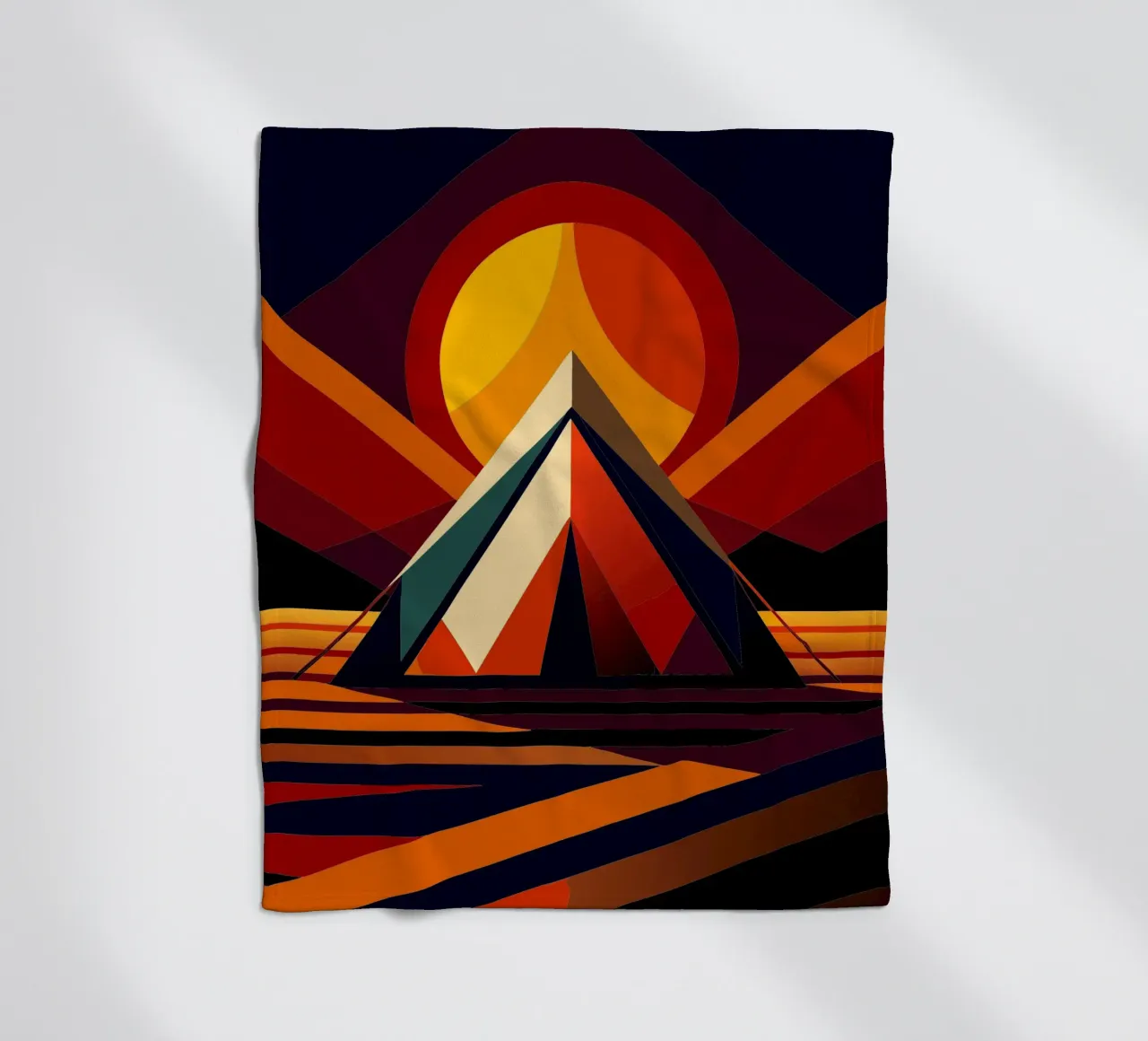 tentvector fleecedeken van Elfath