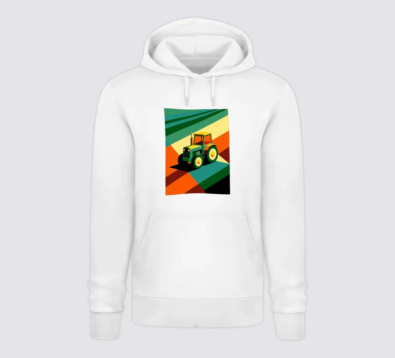 vettore tracktor felpa con cappuccio da Elfath