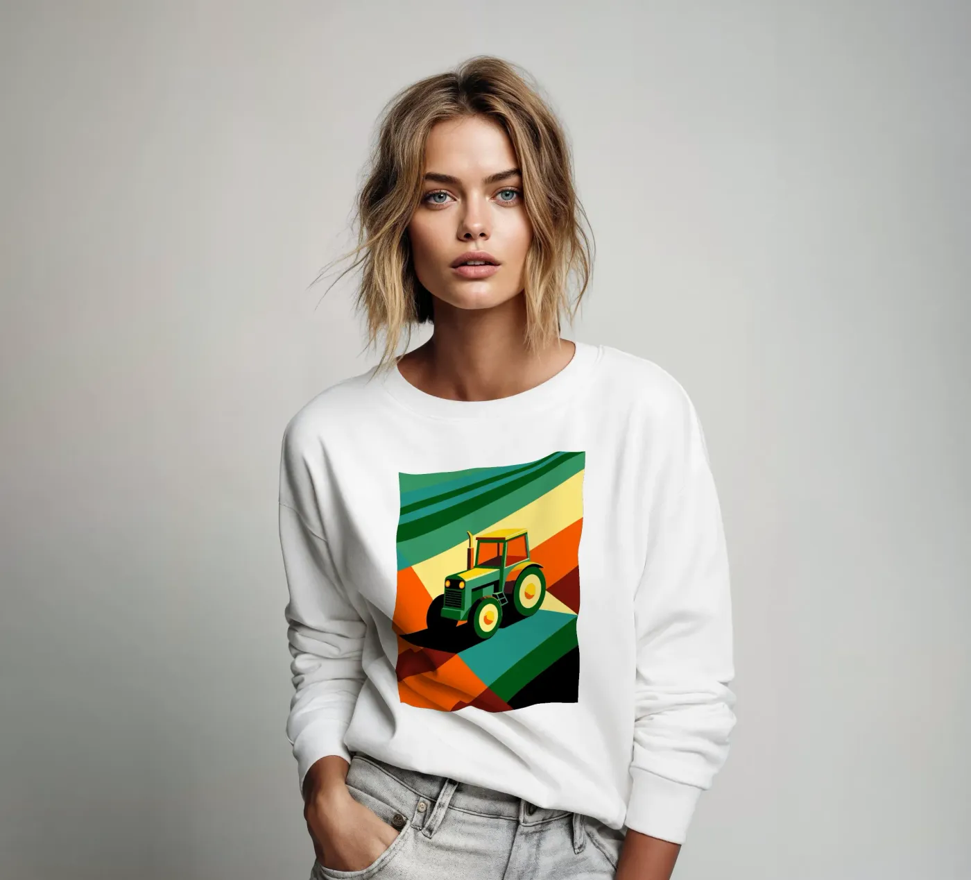 tracktor vector felpa da Elfath