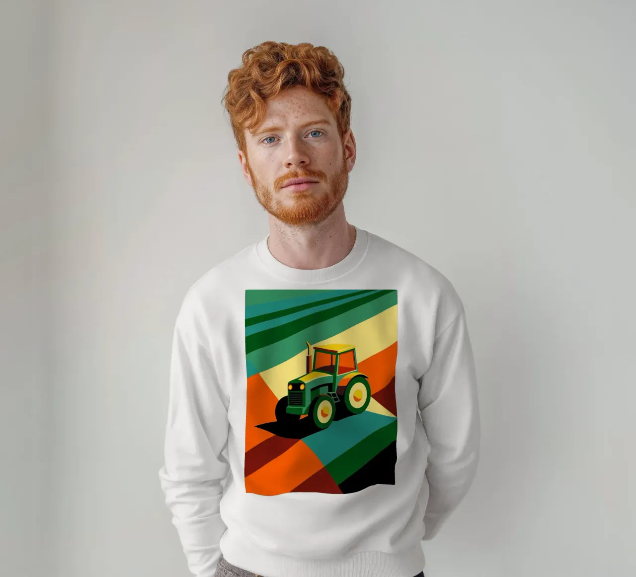 vettore tracktor felpa da Elfath