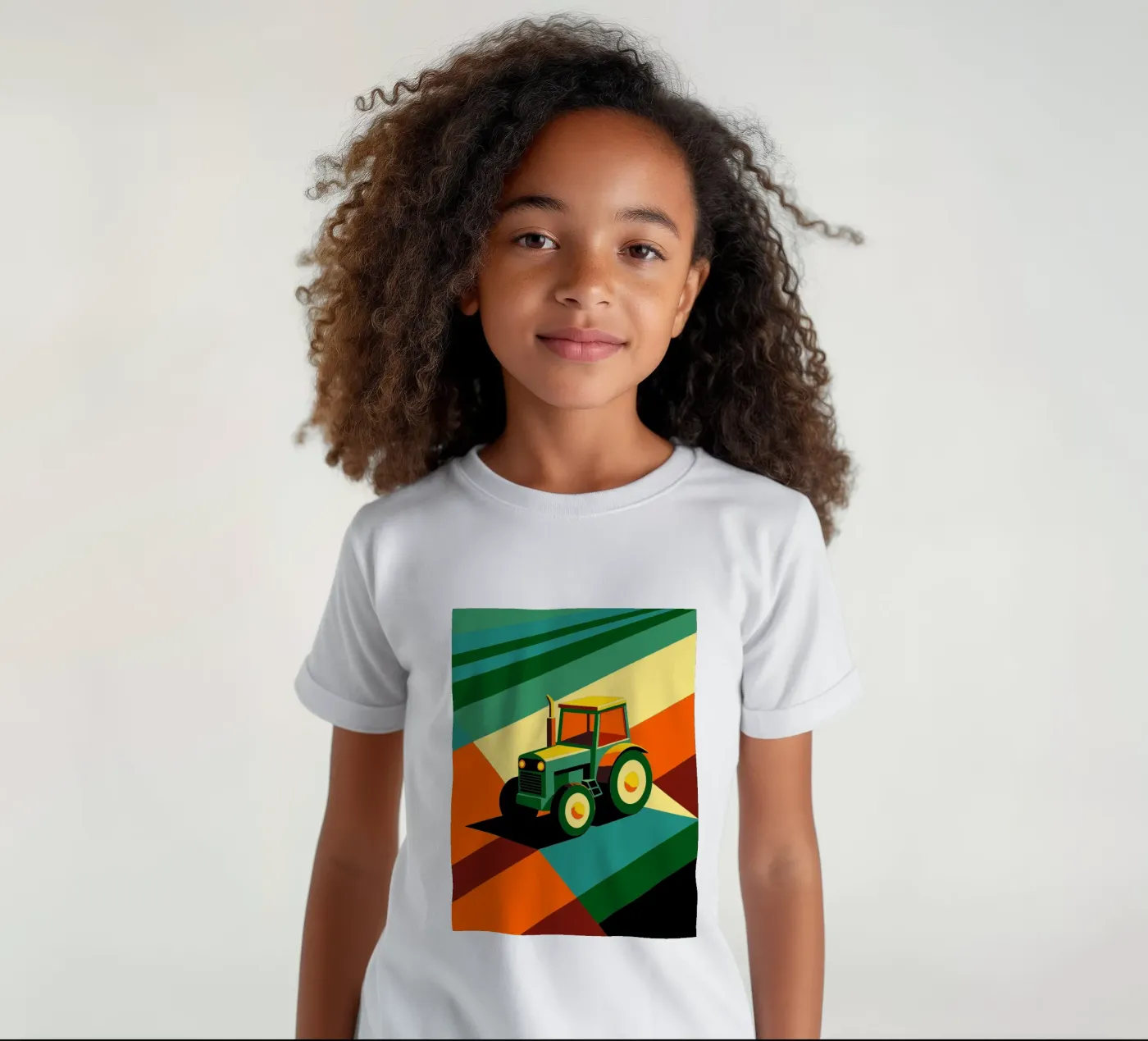 tracktor vector kinder t-shirt van Elfath