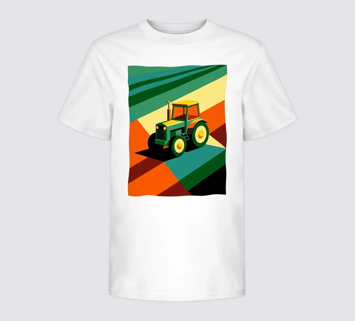 tracktor vector kinder t-shirt van Elfath
