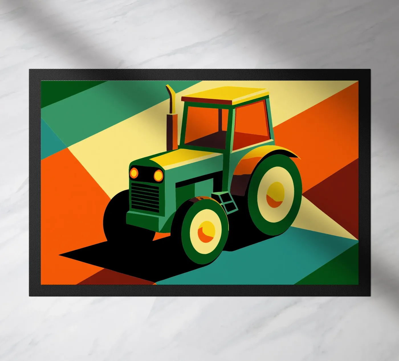 tracktor vector Fußmatte von Elfath