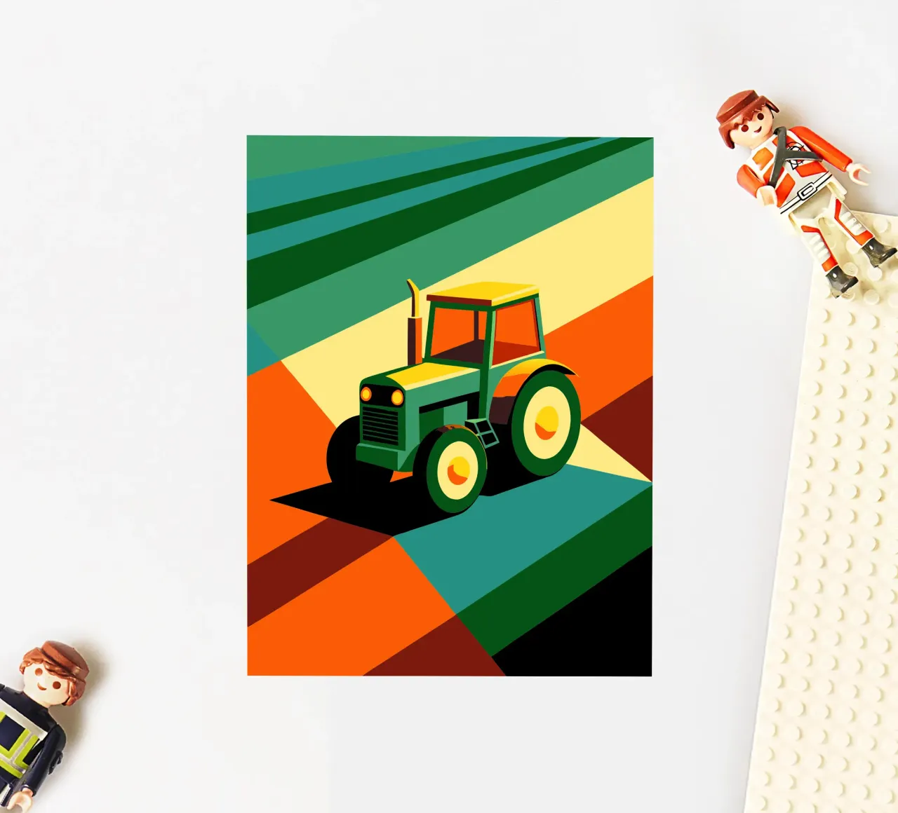 tracktor vector sticker by Elfath