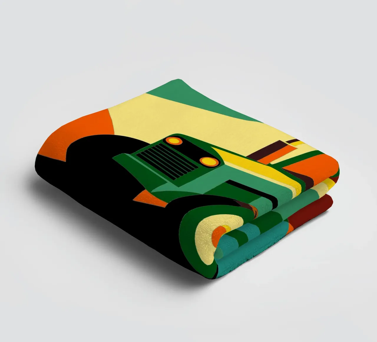 tracktor vector badhanddoek van Elfath