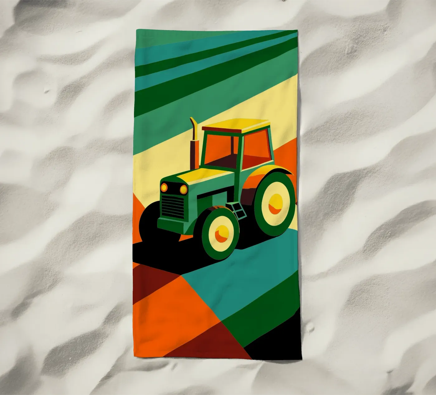 vettore tracktor telo mare da Elfath