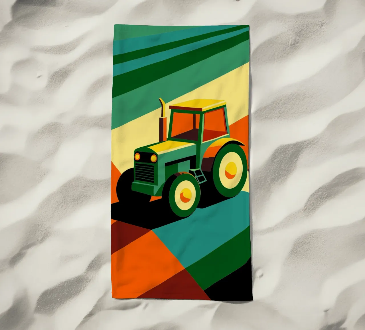 vettore tracktor telo mare da Elfath