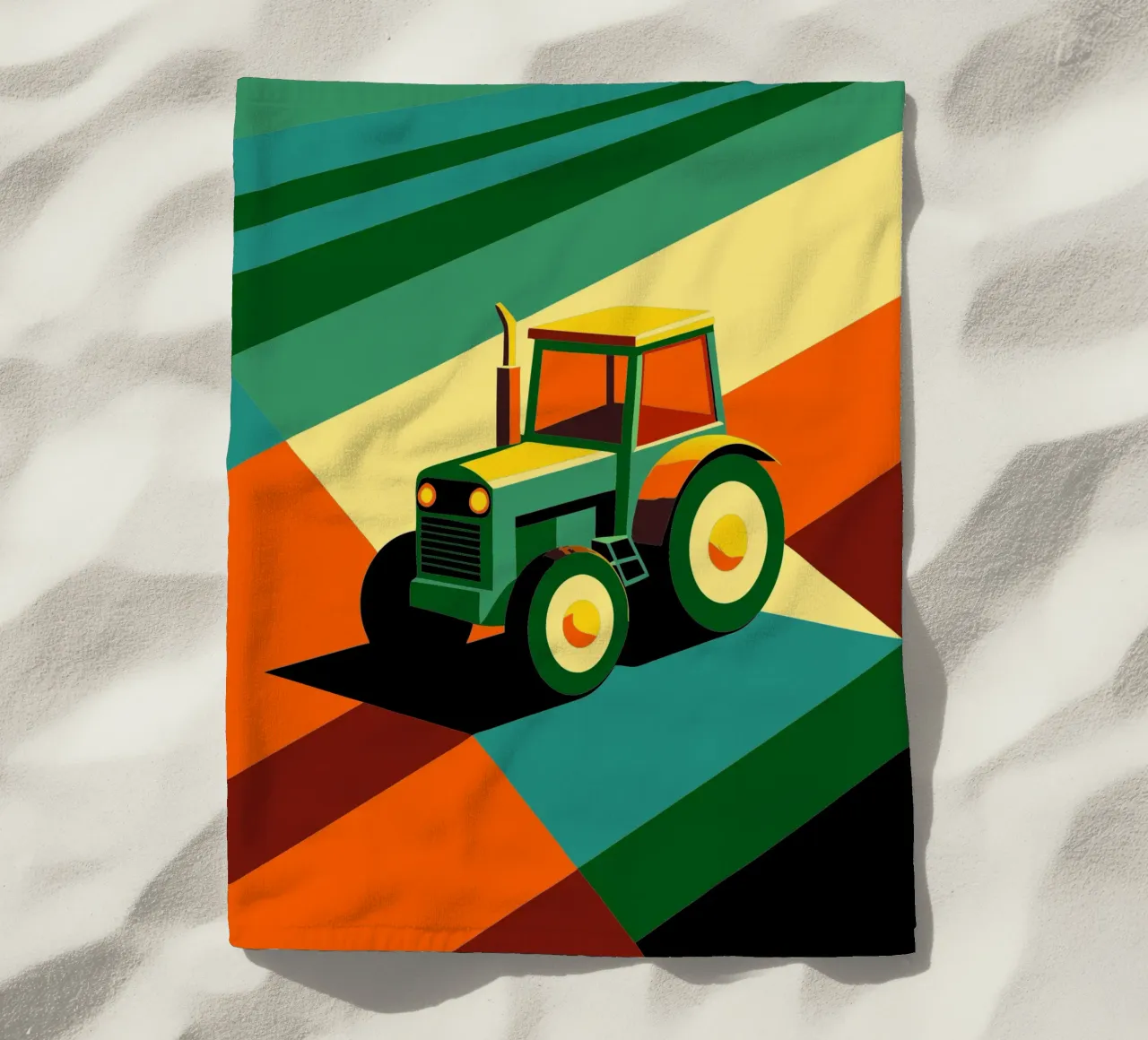 vettore tracktor telo mare da Elfath