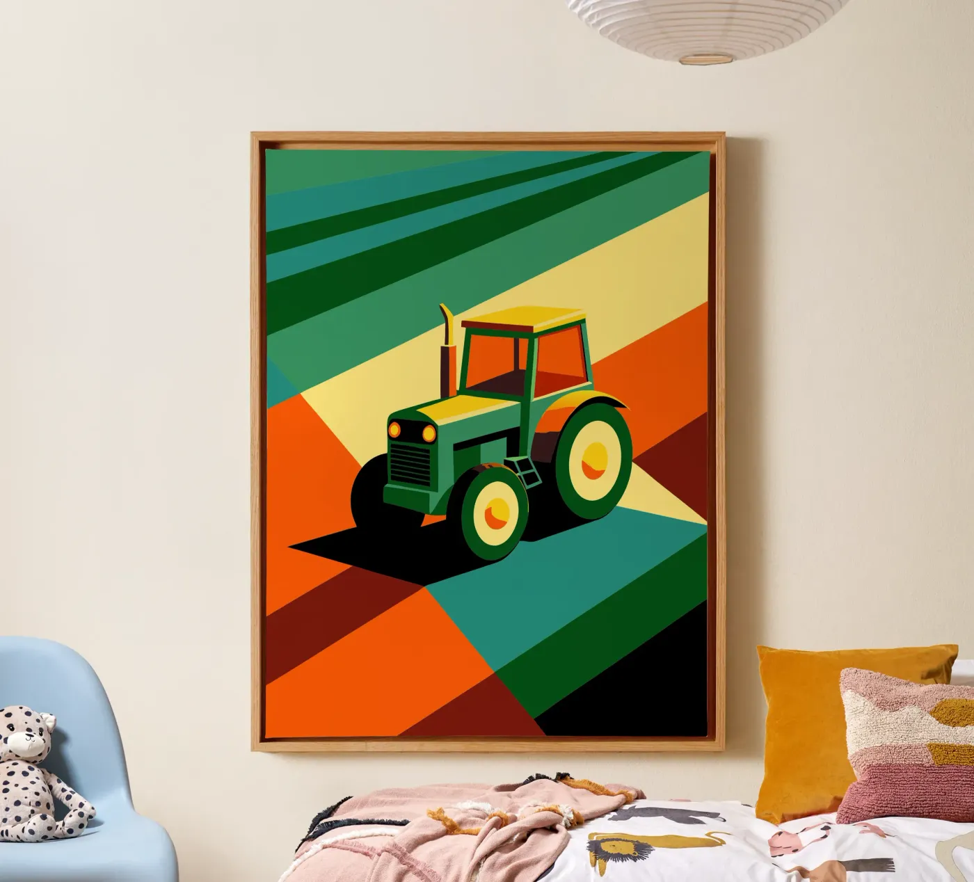 tracktor vector canvas van Elfath