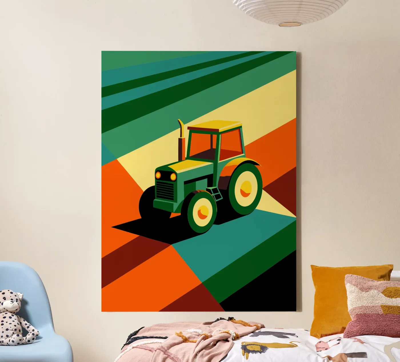 tracktor vector canvas van Elfath