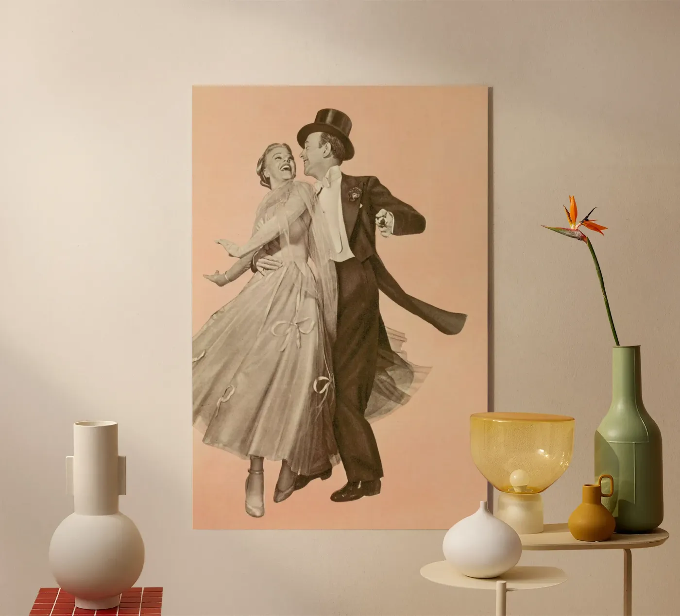 Fred and Ginger acryl van Hemingway Design