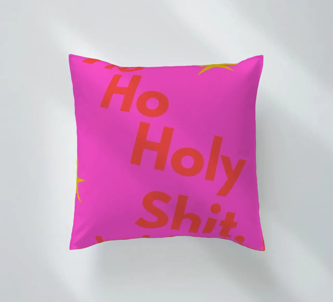 Holy Shit cuscino da Kubistika