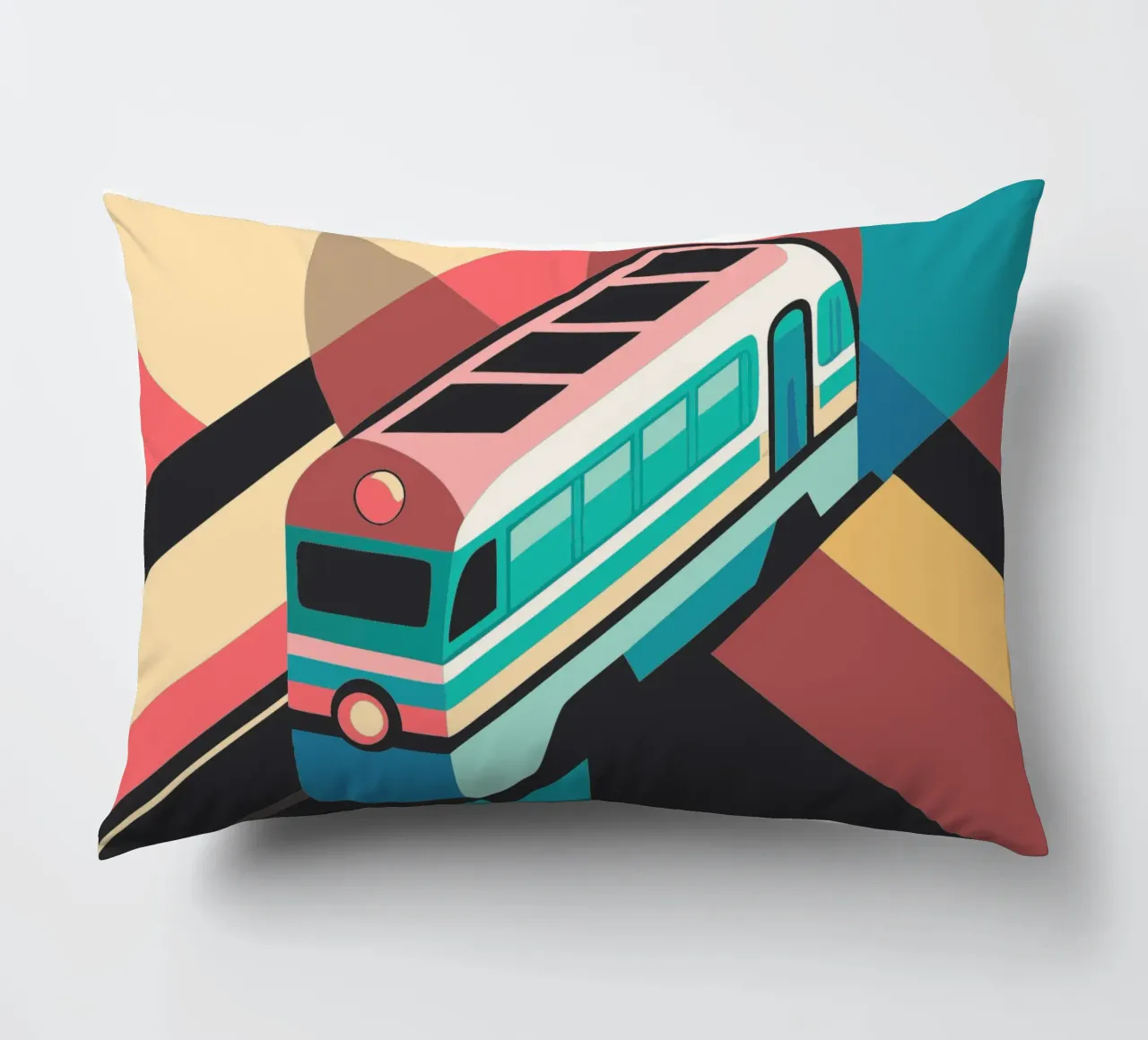 vettore locomotiva treno cuscino da Elfath