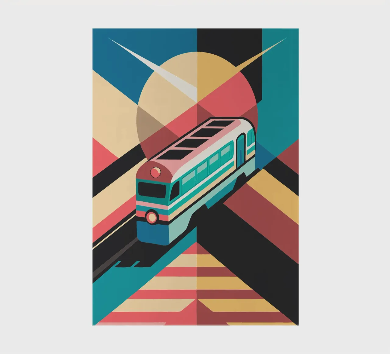 train locomotif vector notebook by Elfath