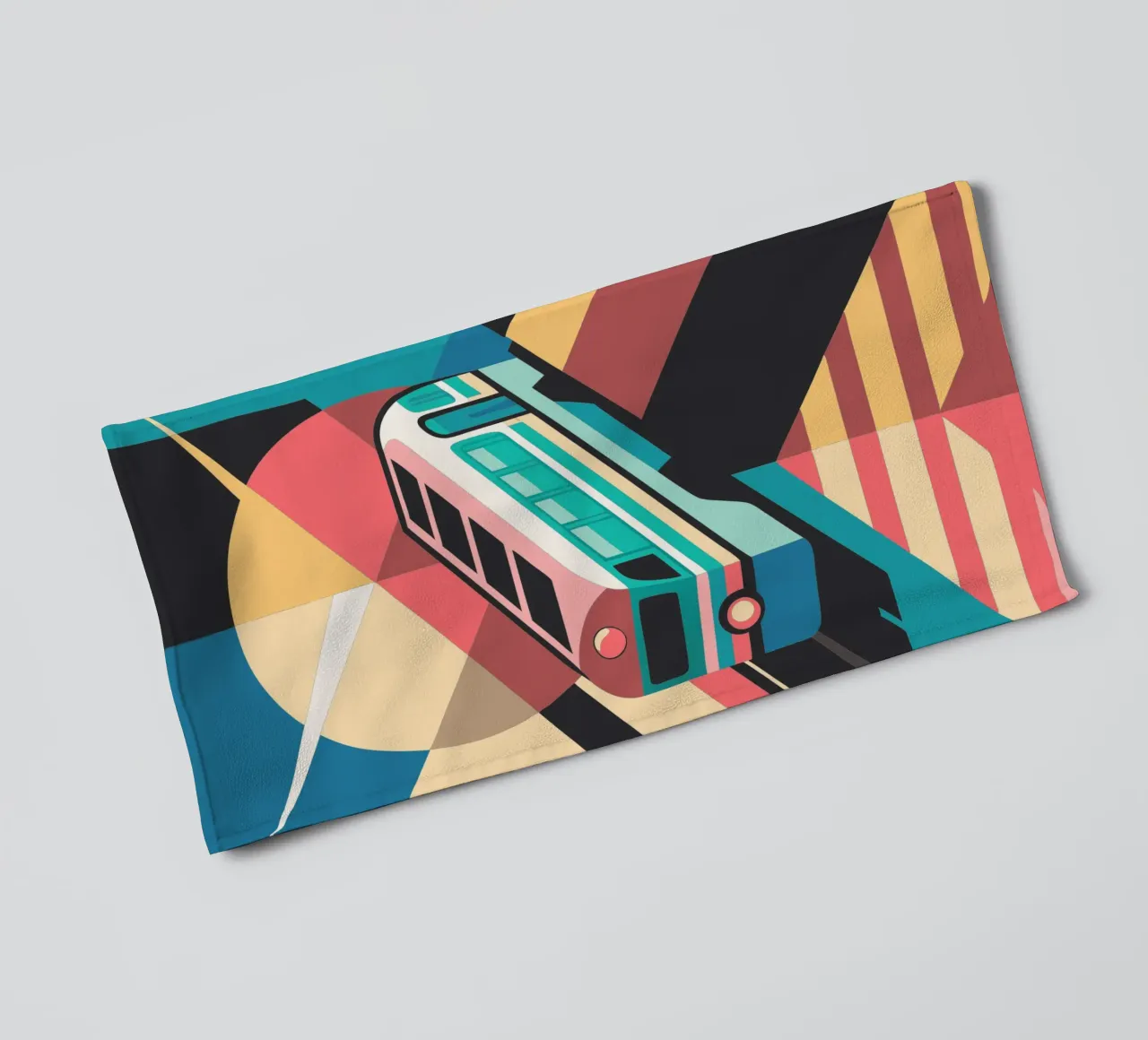 Lokomotivvektor Handtuch von Elfath