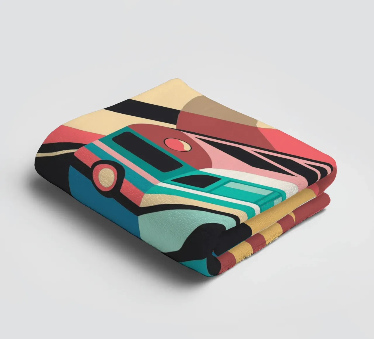 Lokomotivvektor Handtuch von Elfath