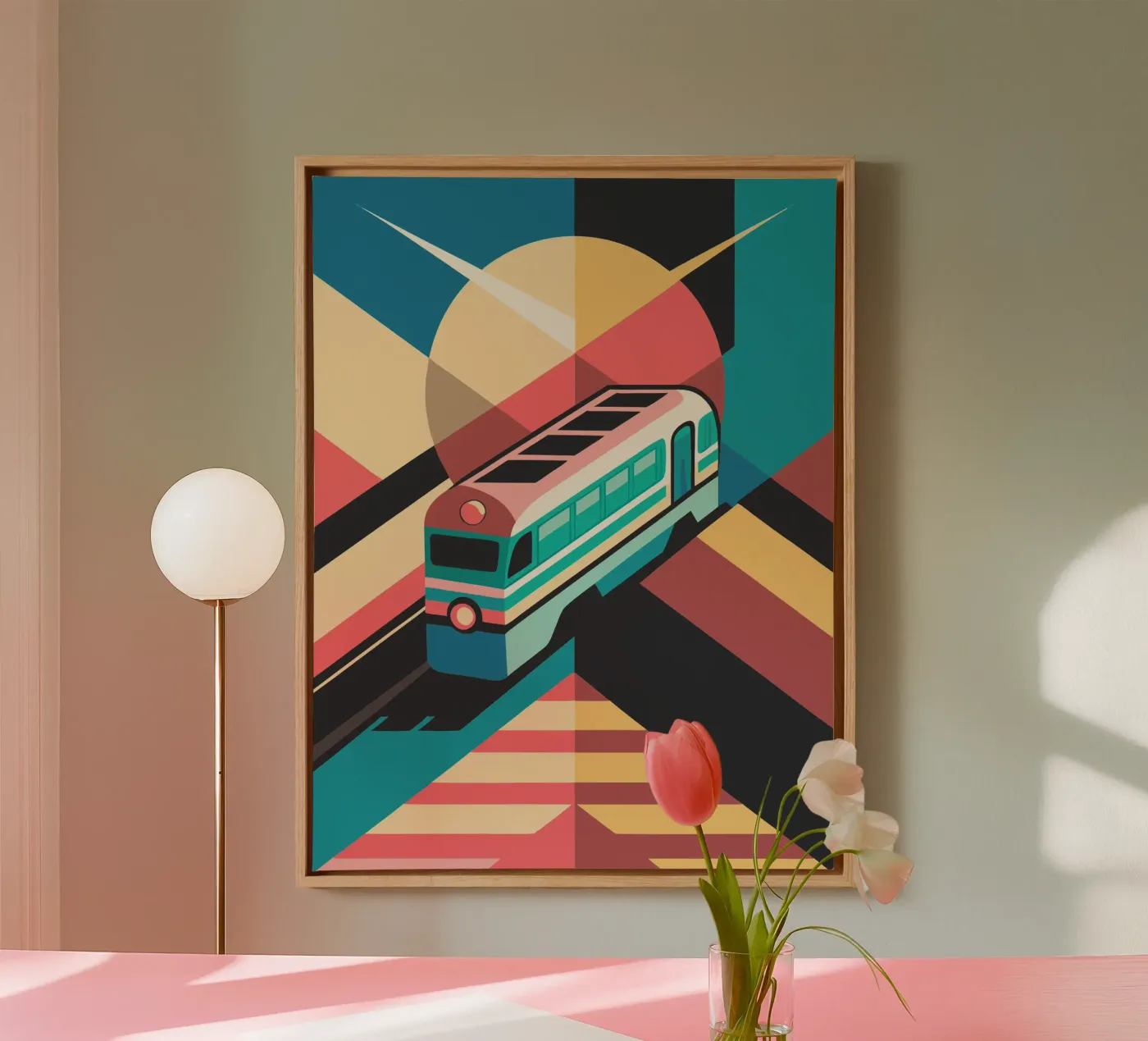 train locomotif vector canvas by Elfath