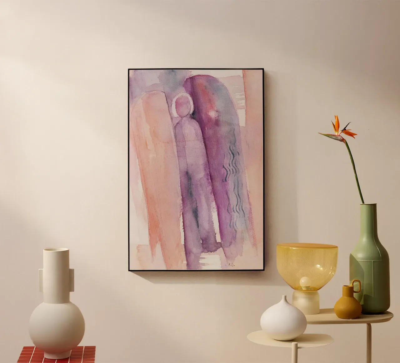 Angelo della saggezza plexiglass da Engelbilder