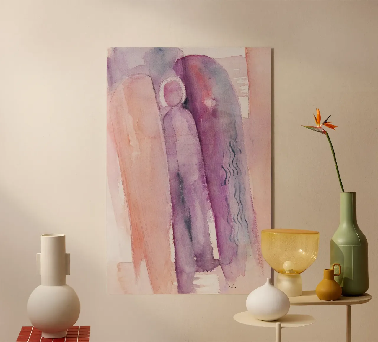 Angelo della saggezza plexiglass da Engelbilder