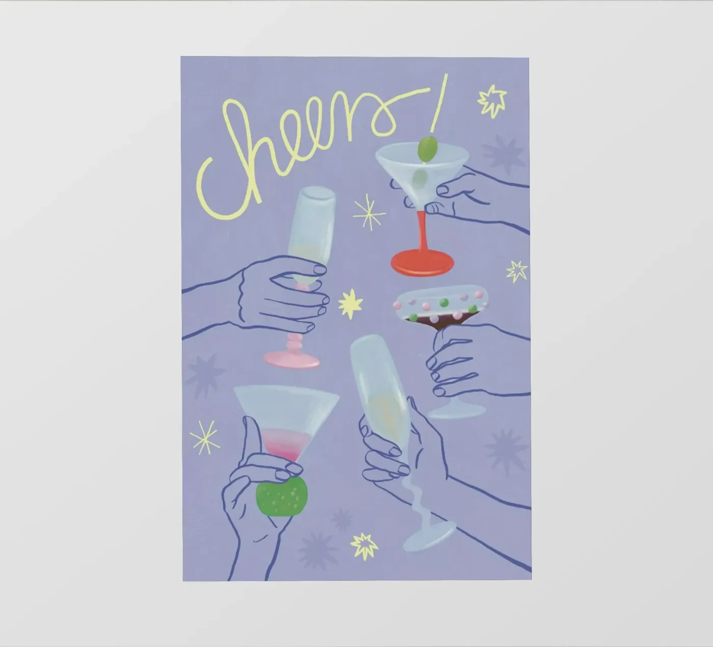 Cheers pellicola backlit da Frauke Schyroki