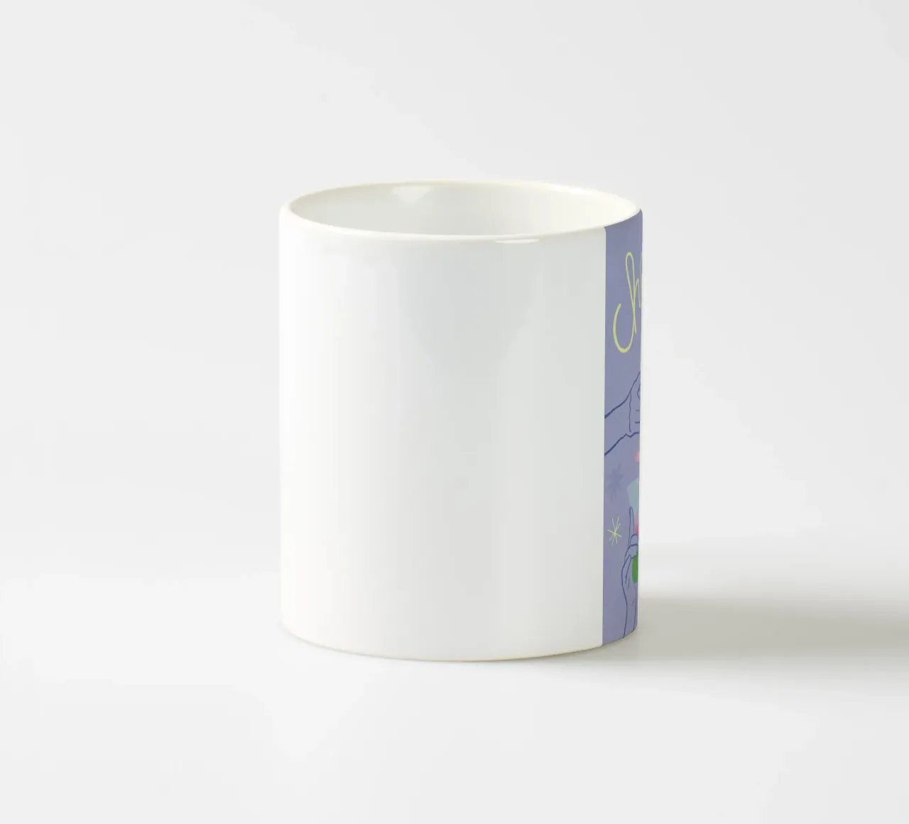 Cheers tazza in ceramica da Frauke Schyroki
