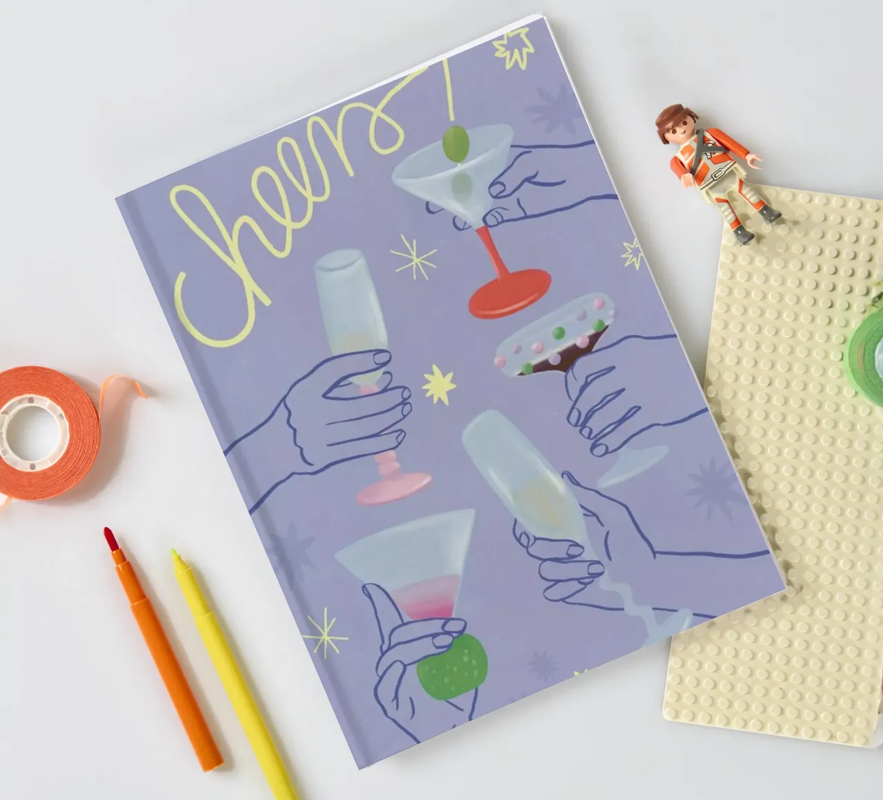 Cheers notebook by Frauke Schyroki