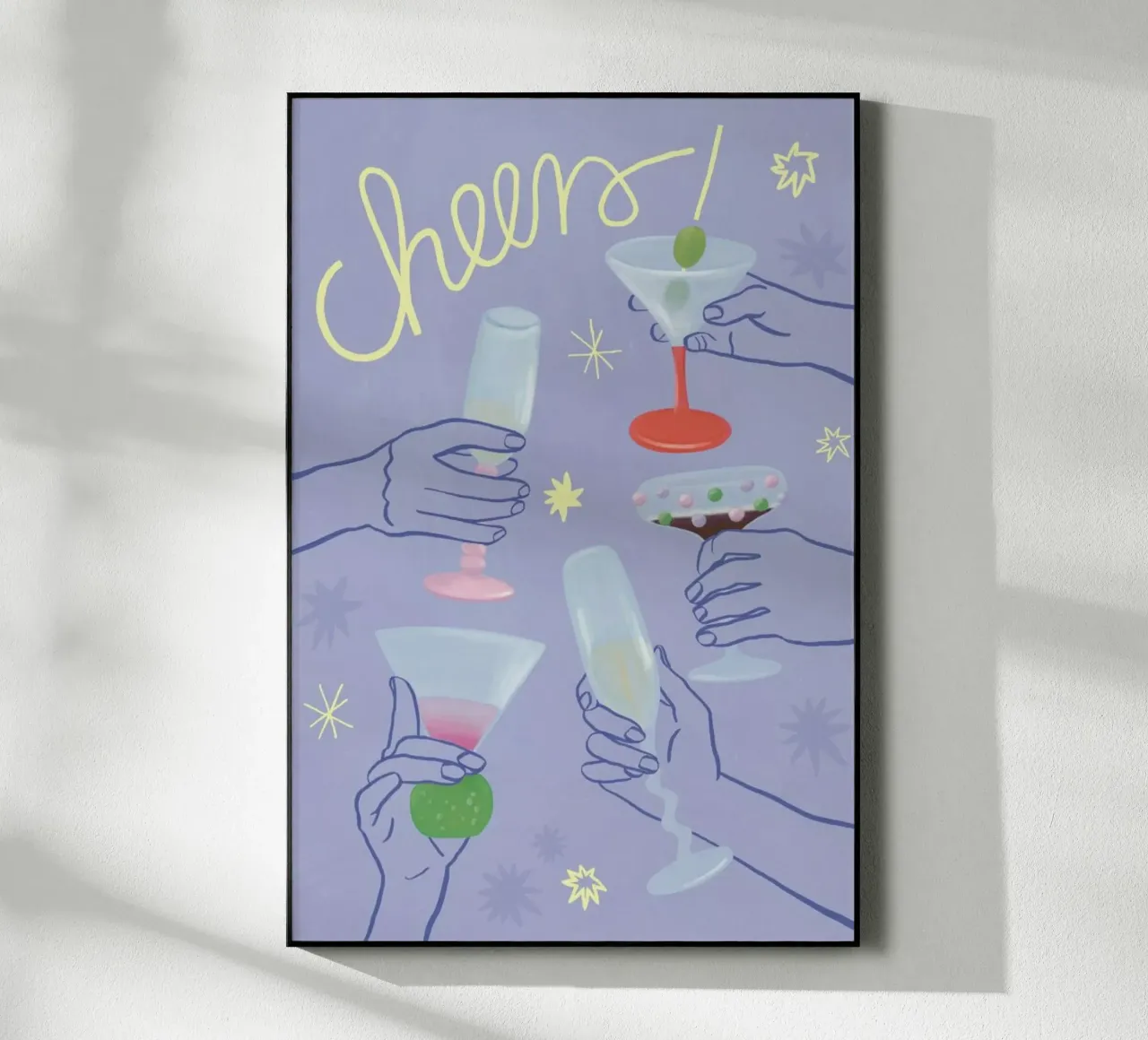 Cheers plexiglass da Frauke Schyroki